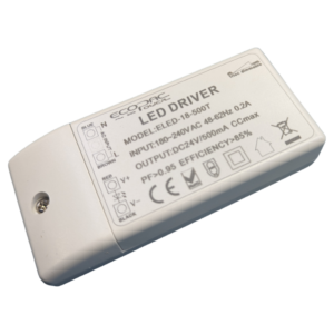 Ecopac ELED-18-500T 18W 500mA TRIAC Dimmable LED Driver