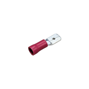 Insulated Red Male Spade Connector
