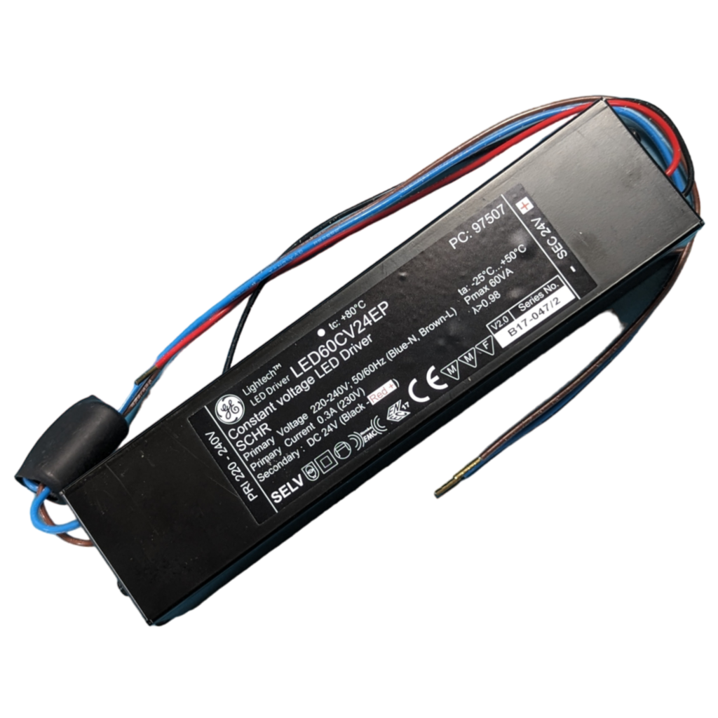 Lightech Driver Lightech LED60CV24EP 60W Constant Voltage LED Driver 24V | Jenste Ltd